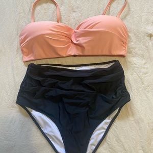 CupShe two piece swim suit